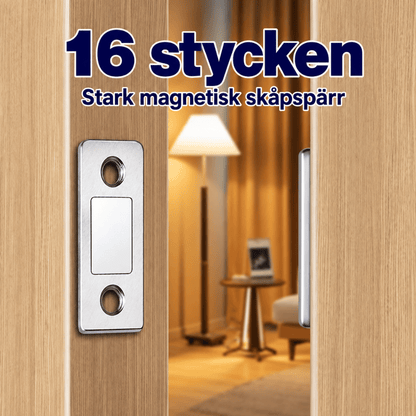GreppLås - Magnetiskt skåplås som håller skåpdörren stängd