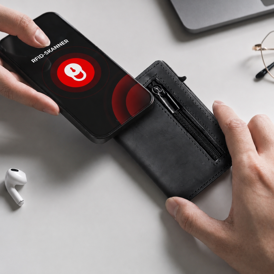 Wallie – Smart Plånbok med RFID-skydd
