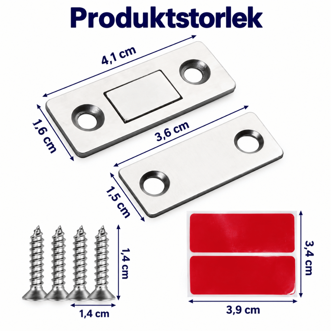 GreppLås - Magnetiskt skåplås som håller skåpdörren stängd