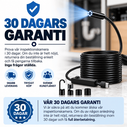 InSikt Inspektionskamera - Se och nå dit du inte når